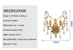 Bannister Golden Candle Wall Light - Reflect Lighting