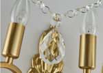 Bannister Golden Candle Wall Light - Reflect Lighting