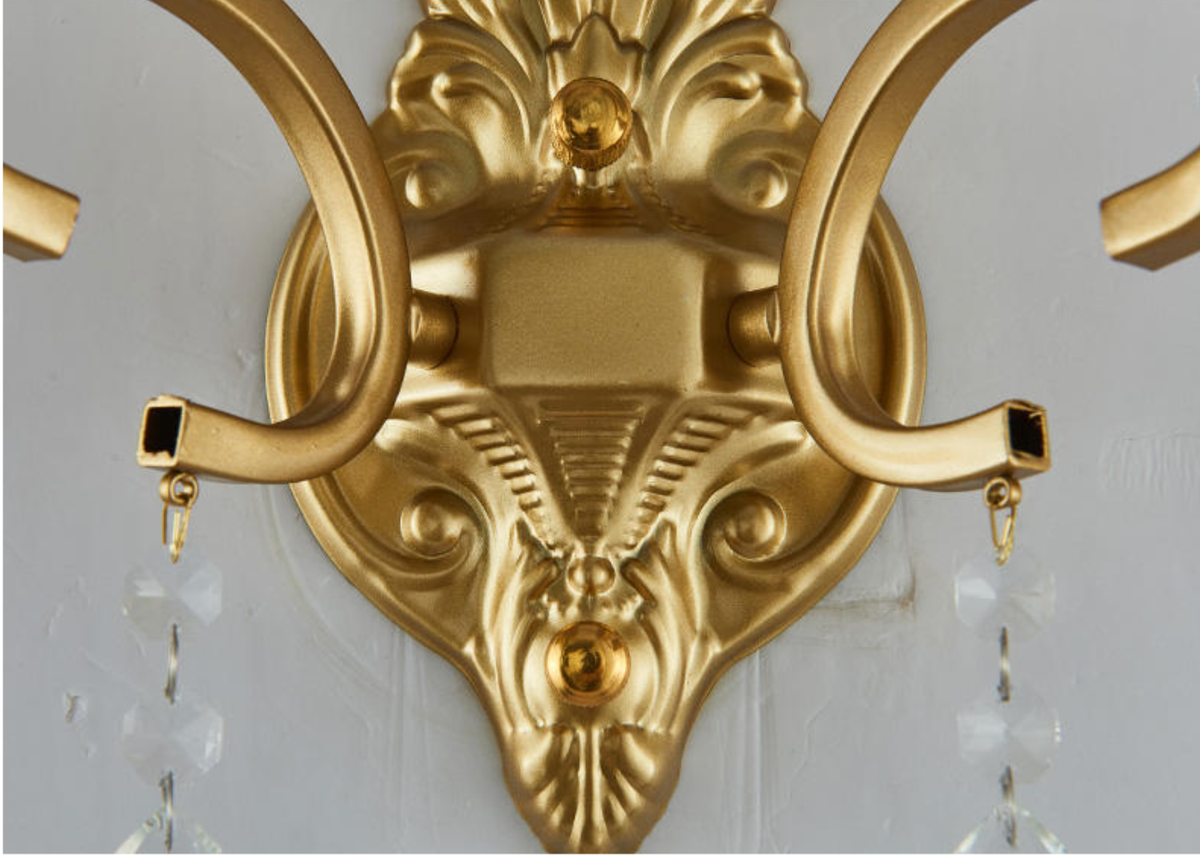 Bannister Golden Candle Wall Light - Reflect Lighting