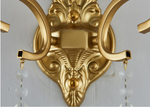 Bannister Golden Candle Wall Light - Reflect Lighting