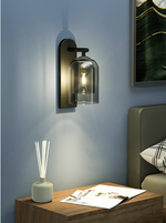 Mireille Haffner Wall Lamp- Smoky Grey/Clear/ Cognac - Reflect Lighting