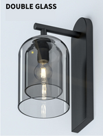 Mireille Haffner Wall Lamp- Smoky Grey/Clear/ Cognac - Reflect Lighting