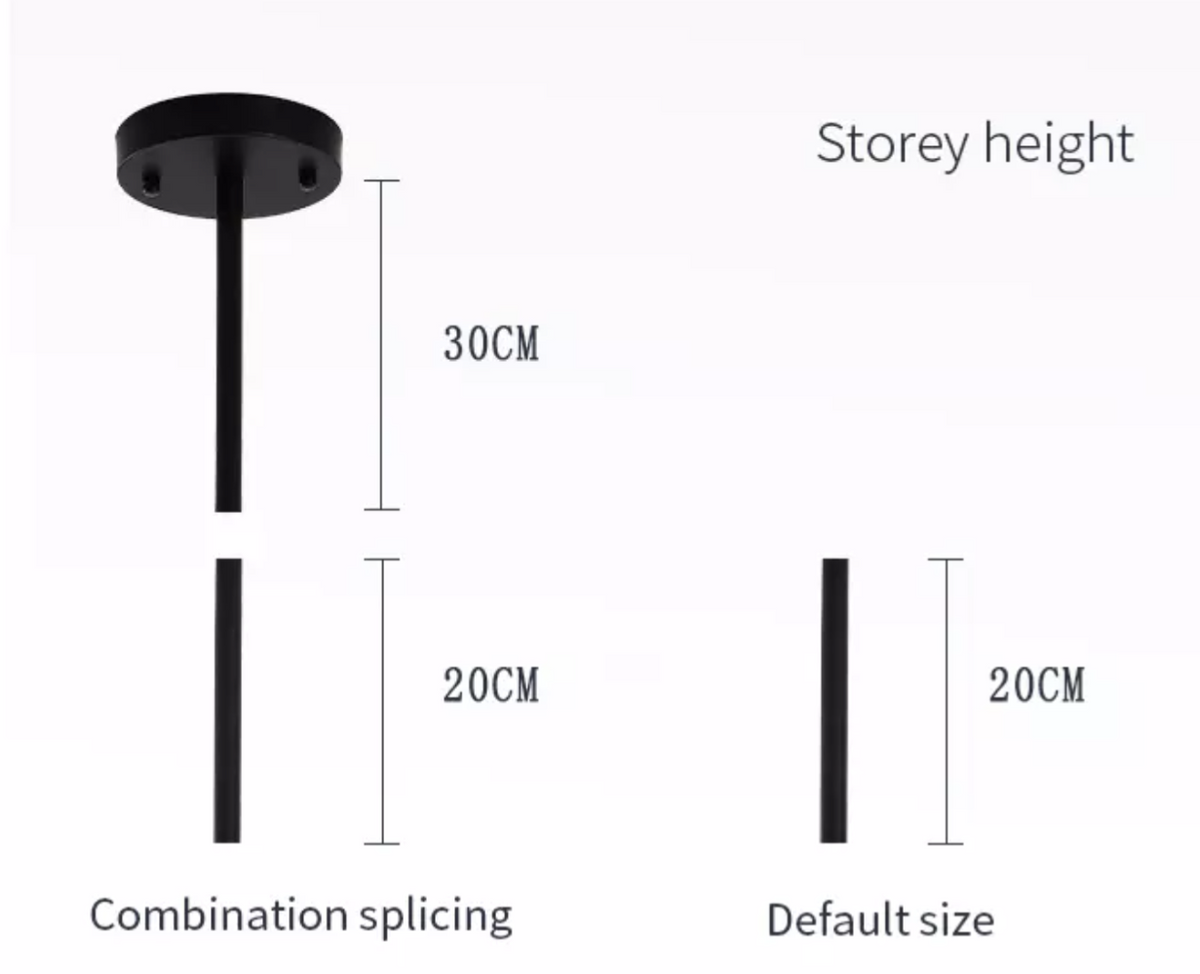 Balle Be Crystal Ball Chandelier- Gold/Black - Reflect Lighting