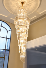 Large Italian Crystal Chandelier