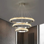 Aria Ritz Silver Ring Light LED