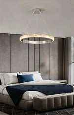 Aria Ritz Silver Ring Light LED