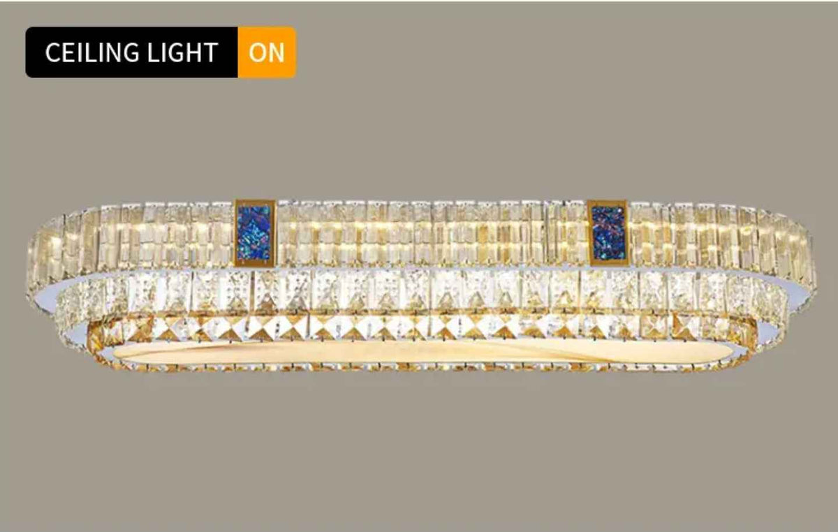 Lorne Axelrod Gold Ceiling Chandelier