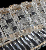 Priscila Arness Gold Ring Chandelier-Round/Rectangle