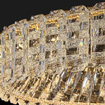 Priscila Arness Gold Ring Chandelier-Round/Rectangle