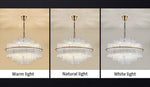 Mallery Barti Crystal Chandelier-Round/Rectangle