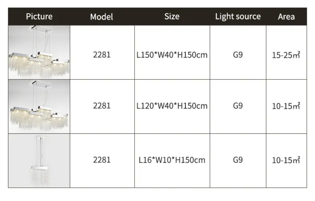 Almerino Jamoy Chrome/Gold Chandelier