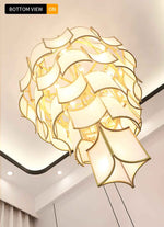 Annija Boody Gold Chandelier