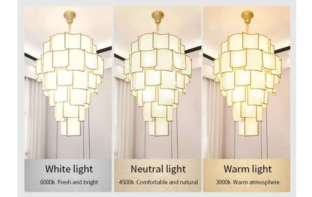 Annija Boody Gold Chandelier