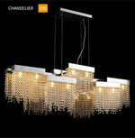 Almerino Jamoy Chrome/Gold Chandelier