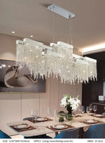 Almerino Jamoy Chrome/Gold Chandelier