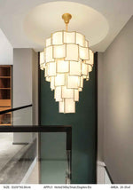 Annija Boody Gold Chandelier