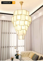 Annija Boody Gold Chandelier