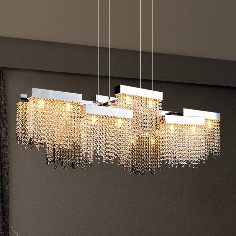 Almerino Jamoy Chrome/Gold Chandelier