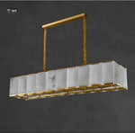 Acob Spanish Marble Gold Chandelier