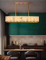 Acob Spanish Marble Gold Chandelier