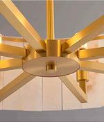 Vard Mahailey Gold Marble Chandelier