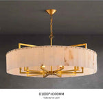 Vard Mahailey Gold Marble Chandelier