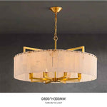 Vard Mahailey Gold Marble Chandelier