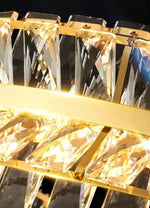 Muscato Antebi Gold/Black Chandelier- Round/Rectangular