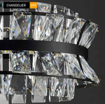 Muscato Antebi Gold/Black Chandelier- Round/Rectangular