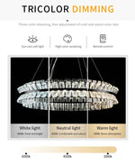 Muscato Antebi Gold/Black Chandelier- Round/Rectangular