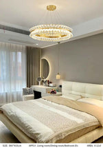 Muscato Antebi Gold/Black Chandelier- Round/Rectangular