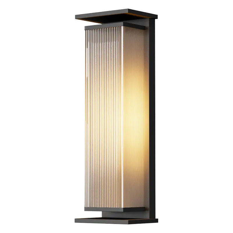 Midlothian Darena Black Outdoor Wall Lamp