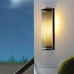 Midlothian Darena Black Outdoor Wall Lamp