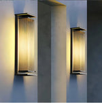 Midlothian Darena Black Outdoor Wall Lamp