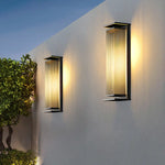 Midlothian Darena Black Outdoor Wall Lamp