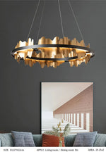The Gilded Galaxy Chandelier- Gold/Sliver