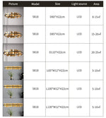 The Gilded Galaxy Chandelier- Gold/Sliver