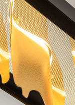 The Gilded Galaxy Chandelier- Gold/Sliver