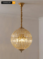 Aurora Cascade Pendant Light- Gold/Black