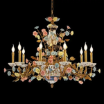 Cristelle Andish Copper Crystal Chandelier