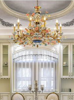Cristelle Andish Copper Crystal Chandelier