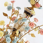 Cristelle Andish Copper Crystal Chandelier