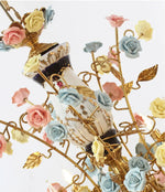 Cristelle Andish Copper Crystal Chandelier