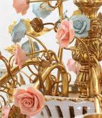 Cristelle Andish Copper Crystal Chandelier