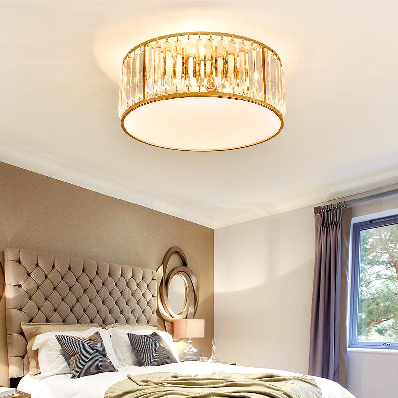 Round Gold Ceiling Light - Reflect Lighting