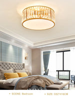 Round Gold Ceiling Light - Reflect Lighting