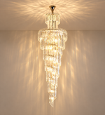 Spiral Crystal Chandelier Light