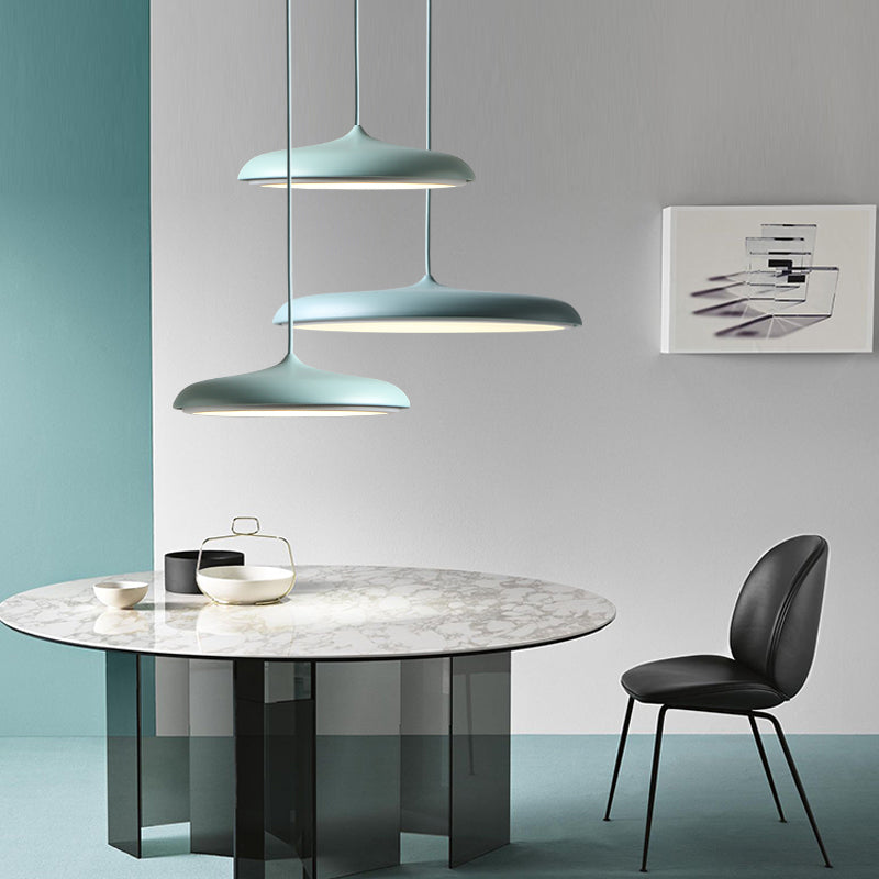 Simple Metal Led Pendant Lighting- 8 Colours