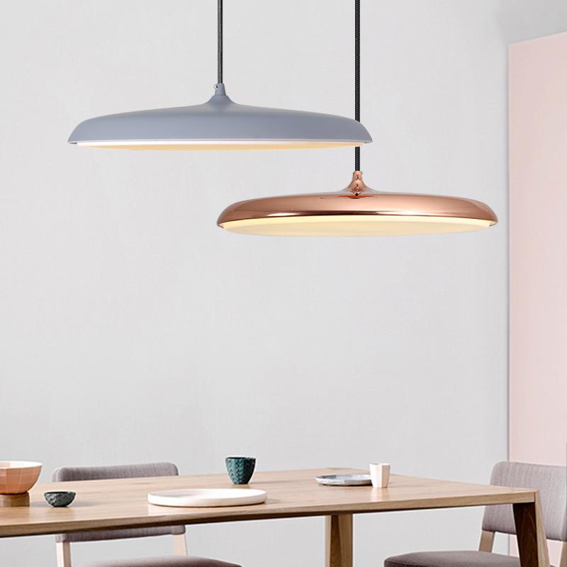 Simple Metal Led Pendant Lighting- 8 Colours