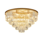 Crystal Rounded Ceiling Chandelier